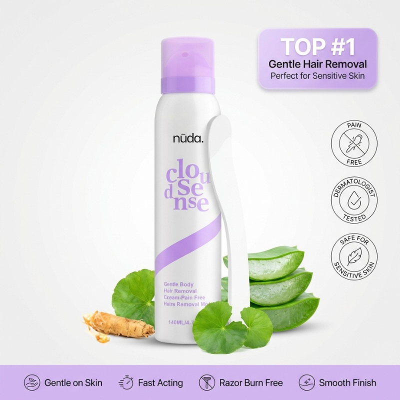 nūda™ Pain-Free Hair Removal